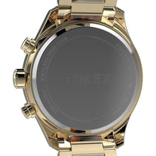 Load image into Gallery viewer, Timex Women's Chronograph 38mm Watch - Gold-Tone Bracelet Black Dial Gold-Tone Case
