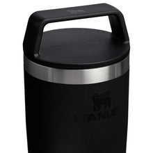 Load image into Gallery viewer, STANLEY Cafe To Go Travel Mug 16 oz | Leakproof Two-Part Drink Through Lid | Tumbler Cup for Coffee, Tea and Drinks | Insulated Stainless Steel Coffee Mug | BPA-Free | Black 2.0
