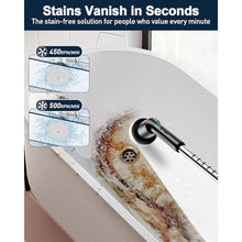 Load image into Gallery viewer, Electric Spin Scrubber for Cleaning Bathroom, Shower Scrubber Cordless Cleaning Brush with IPX7 Waterproof &amp; 2 Speed, 5 in 1 Cleaning Brush Cleaning Supplies for Shower Tub Kitchen Tile Toilet Black
