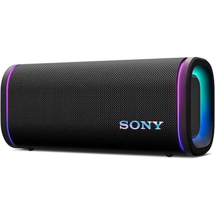 Sony ULT Field 5 Wireless Portable Bluetooth Speaker, IP67 Waterproof, Dustproof, and Rustproof with Enhanced Bass, 25 Hour Battery, 360° Party Light, and Shoulder Strap (SRSULT50B), Black