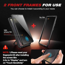 Load image into Gallery viewer, TONGATE Magnetic Stand for Samsung Galaxy S25 Ultra Case with Privacy Screen Protector, [Compatible with Magsafe] [Military Drop Protection] S25 Ultra Case with Camera Cover &amp; Belt Clip, Black Privacy
