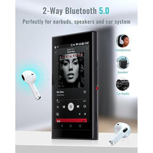 Load image into Gallery viewer, Android 14 MP3 Player, 5&quot; MP4 Music Player for Kids with Family Link, App Store, Spotify, YouTube, Libby, Memory Card and Earphone Included
