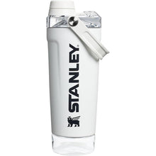 Load image into Gallery viewer, Stanley Activate Shaker Bottle 20 oz | Leakproof Insulated Stainless Steel Shaker Cup | Base Storage and Twist On Fast Flow Lid | Protein Shakes and Pre Workout Powder | BPA-Free | Chalk
