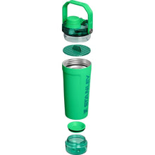 Load image into Gallery viewer, Stanley Activate Shaker Bottle 20 oz | Leakproof Insulated Stainless Steel Shaker Cup | Base Storage and Twist On Fast Flow Lid | Protein Shakes and Pre Workout Powder | BPA-Free | Meadow
