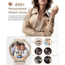 Load image into Gallery viewer, Smart Watches for Women, 42mm Smart Watch with 400+ Watch Face, 70+ Sport Modes, 24/7 Heart Rate, Sleep Monitor, Answer/Make Calls, Waterproof Activity Fitness Tracker for Android &amp; iPhone (Gray)
