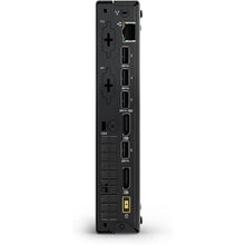 Load image into Gallery viewer, Lenovo ThinkCentre Tiny Business Desktop Mini PC, AMD Processor, 16GB RAM, 256GB PCIe SSD, 2X Display Port, USB 3.1 Gen 1, RJ-45, Wi-Fi, Windows 11 Pro, Black
