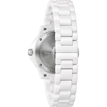 Load image into Gallery viewer, Bulova Ladies' Marc Anthony Marine Star White Ceramic and Stainless Steel 3-Hand Quartz Watch Style: 98P222
