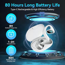 Load image into Gallery viewer, AI Language Translation Earbuds,3-in-1 Real-Time Translator for 150 Languages &amp; Accents, Noise Canceling Traductor, Fit with iOS &amp; Android,Translating Device for Travel, Business-Deep White
