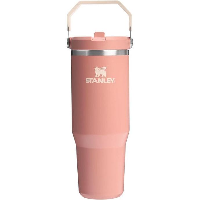 Stanley IceFlow 2.0 Flip Straw Tumbler with Handle 30 oz | Twist On Lid and Flip Up Straw | Leak Resistant Water Bottle | Insulated Stainless Steel | BPA-Free | Exclusive Sienna