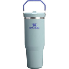 Load image into Gallery viewer, Stanley IceFlow 2.0 Flip Straw Tumbler with Handle 30 oz | Twist On Lid and Flip Up Straw | Leak Resistant Water Bottle | Insulated Stainless Steel | BPA-Free | Exclusive Blue Cactus
