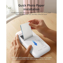 Load image into Gallery viewer, Liene x TELESIN° Zink Photo Paper 2x3? 50 Sheets, Liene Photo Printer Paper w/Adhesive Back, Waterproof, Smudge Proof, Tear Proof, Instant Photo Paper Compatible w/Liene 2x3? Photo Printer Scrapbook
