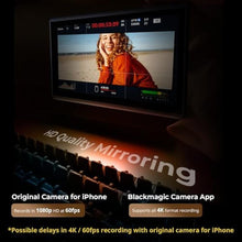 Load image into Gallery viewer, SmallRig Phone Monitor Screen with Wireless Control, 1080P Wireless Recording (Support 4K 30fps), Video Monitor with Cold Shoe Mount, Real-Time Screen Sharing, for iPhone for MagSafe - 4850
