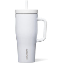 Load image into Gallery viewer, Corkcicle 22oz Insulated Cruiser Tumbler with Handle &amp; Straw - Gloss White
