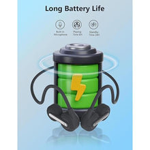 Load image into Gallery viewer, Bone Conduction Headphones, Open Ear Bluetooth 5.3 Wireless Headphone, Bone Conduction Earbuds 8H Playtimes Sports Earphones with Mic, IPX6 Waterproof Earbuds for Hiking, Cycling, Gym
