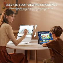 Load image into Gallery viewer, GUSGU SplitFolio Detachable for iPad Air 13-in.(M3/M2, 2025/2024), iPad Pro 12.9-in (6/5/4/3 Gen) Keyboard Case with Kickstand, 360° Rotation &amp; Up-Down Lift Protective Case for iPad, White
