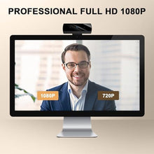 Load image into Gallery viewer, Diccik Webcam,Webcams for PC, Full HD 1080P Video Calling, HD Light Correction, Works with Skype, Zoom, FaceTime, Hangouts, PC/Mac/Laptop/MacBook/Tablet
