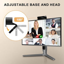 Load image into Gallery viewer, Diccik Webcam,Webcams for PC, Full HD 1080P Video Calling, HD Light Correction, Works with Skype, Zoom, FaceTime, Hangouts, PC/Mac/Laptop/MacBook/Tablet
