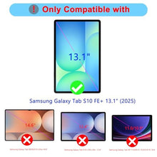 Load image into Gallery viewer, for Samsung Galaxy Tab S10 FE+ Plus 13.1" 2025 Keyboard Case: 7 Colors Backlit Trackpad Keyboard for 13.1-inch Galaxy Tab S10 FE+ - One-Click DEX Mode - Detachable Key Board Cover with Pen Holder
