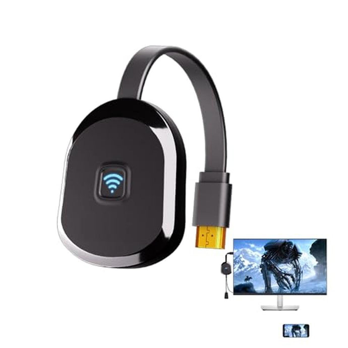 4K Wireless HDMI Display Adapter,TV Adapter for The APP YouTube,for i-Phone, i-Pad, Android, Tablet, Laptop,Window to HDTV/Monitor/Projector, Compatible Miracast, AirPlay, DLNA