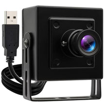 Load image into Gallery viewer, QILOVE 4K Webcam USB Camera with HDR, 30fps, Fixed Focus, Dual Microphones – USB Plug &amp; Play for PC/Laptop, Streaming, Conferencing, Recording
