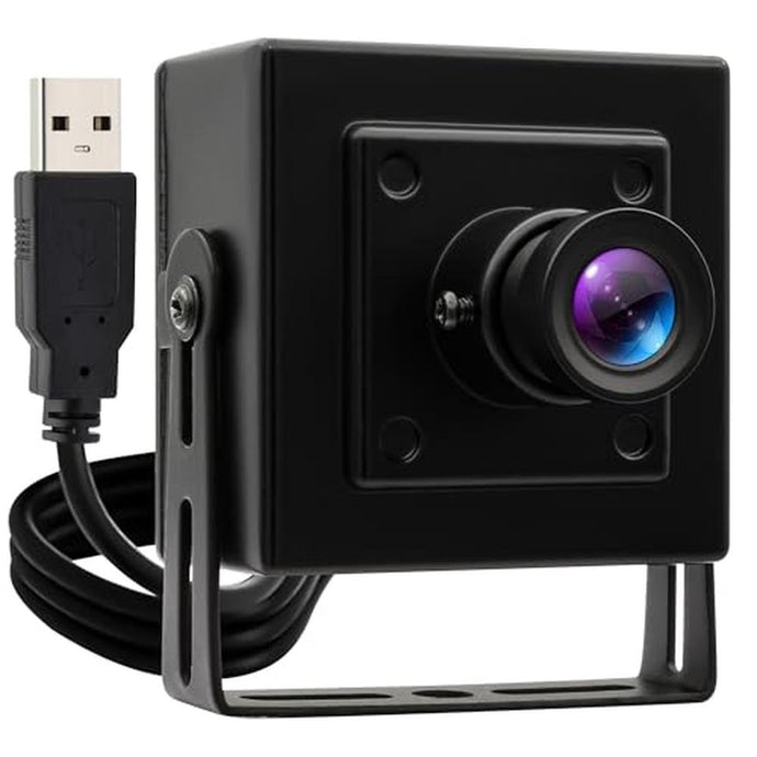 QILOVE 4K Webcam USB Camera with HDR, 30fps, Fixed Focus, Dual Microphones – USB Plug & Play for PC/Laptop, Streaming, Conferencing, Recording