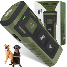 Load image into Gallery viewer, Dog Bark Deterrent Device Ultrasonic Anti-Barking Devices Up to 50FT Long Range &amp; Rechargeable Dog Training Device Safe &amp; Effective Portable Barking Control Devices for Dogs - Indoor &amp; Outdoor
