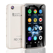 Load image into Gallery viewer, HIFI WALKER G7 Android MP3 Player with Bluetooth &amp; WiFi, 4&quot; Touchscreen, 80GB Storage, Supports Spotify, YouTube, Audible, Built-in Speaker, Camera, Safe Usage Settings
