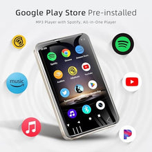 Load image into Gallery viewer, HIFI WALKER G7 Android MP3 Player with Bluetooth &amp; WiFi, 4&quot; Touchscreen, 80GB Storage, Supports Spotify, YouTube, Audible, Built-in Speaker, Camera, Safe Usage Settings
