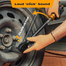 Load image into Gallery viewer, 1/2 3/8 -inch Drive Click Torque Wrench, 5-45Ft.lb, 15-165Ft.lb 15Pcs Torque Wrench Set with 10&quot;/5&quot; Extension Bar, 8/10/14/17/17/19/21mm Sockets, 14/16mm Swivel Spark Plug Socket, T25/T40 Torx
