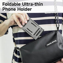 Load image into Gallery viewer, Cell Phone Stand,360° Adjustable Folding Portable Phone Holder for Desk Travel Essentials Office Accessories Compatible with All Mobile Phones,Small ipad,Switch
