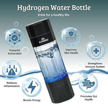 Load image into Gallery viewer, Hydrogen Water Bottle Generator | Up to 6000+ PPB Molecular Hydrogen, Alkaline Water Pitcher | OLED Display, Rechargeable, Portable, High-Pressure Safe Design

