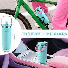Load image into Gallery viewer, 32 oz Tumbler with Handle and Flip Straw?Stainless Steel Vacuum Water Bottle, Leak Proof Tumbler, Suitable for Home Gym Trave Easy to Carry (Pink)
