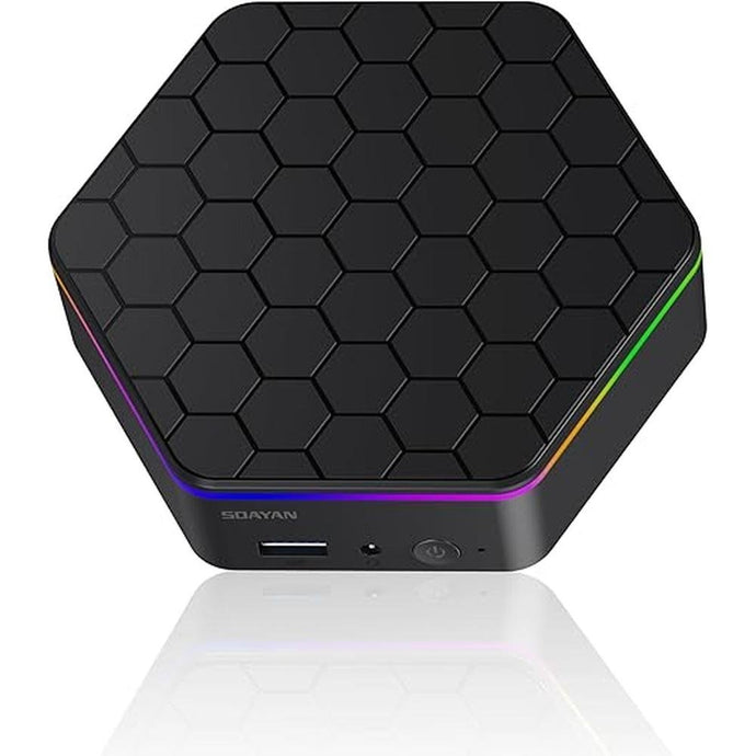 Mini PC, 12th Alder Lake N100 Linux Mini Computer (up to 3.4GHz), 16GB DDR4 RAM 512GB SSD Small Desktop Computer WiFi 6/4K Dual Display/USB3.2/BT5.2/Gigabit Ethernet for Home, Office, Business