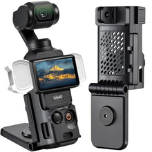 Load image into Gallery viewer, ITOTIN Magnetic Mount Stand Compatible for DJI Osmo Pocket 3, Adjustable Osmo Pocket 3 Accessories Expansion Adapter, Magnetic Suction Case 180 Angle Adjustable
