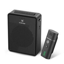 Load image into Gallery viewer, Wireless Voice Amplifier with Bluetooth Lavalier Microphone, Professional Noise Reduction Portable Microphone with Speaker, Mini Megaphone with Clip on/Lapel Mic for Teachers Classroom Tour Guide B006
