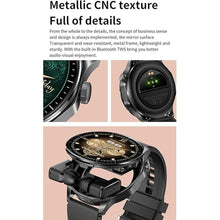 Load image into Gallery viewer, 2 in 1 Smart Watch with Earbuds, 1.43" AMOLED Colorful Full Touch Screen Bluetooth Smartwatch for Men Women, Long Time Standby Men Women Sports Smart Watch Fitness Tracker (Silver)
