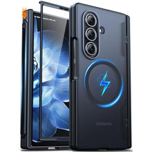 Load image into Gallery viewer, Oneagle Magnetic for Samsung Galaxy Z Fold 7 Case Built in Screen Protector Translucent [Fit for MagSafe] [S Pen Holder Slot] [Hinge Protection] MIL-Grade Shockproof Matte Case for Galaxy Z Fold 7
