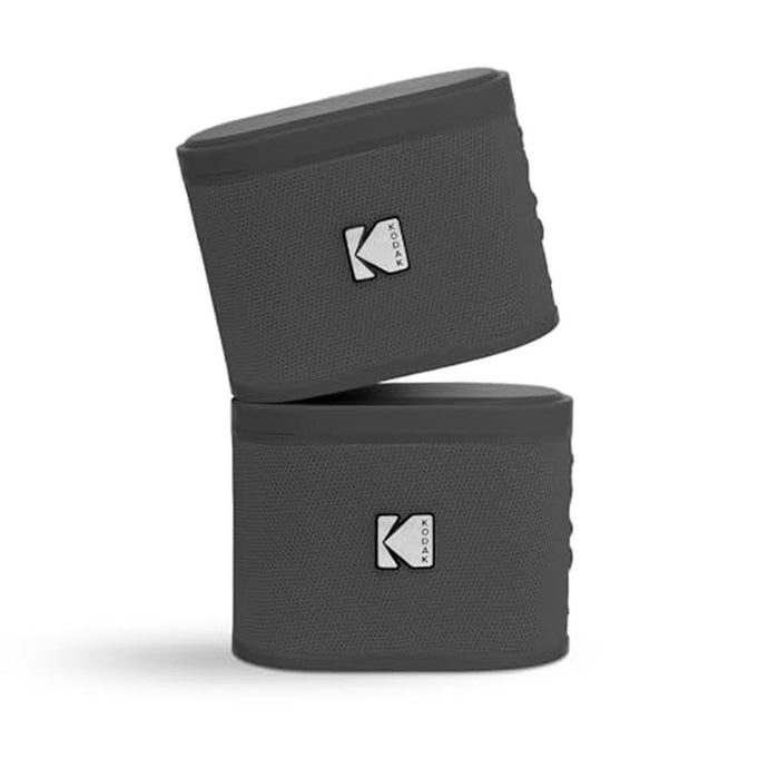 KODAK SOUNDBRIX Bluetooth Speaker with HD Sound Portable Wireless IPX4 Water Resistant Upto 5H Playtime V5.4 for Home Party Outdoor Beach Electronic Gadgets Birthday Gift Gray Stackable Speakers