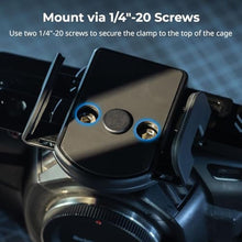 Load image into Gallery viewer, SMALLRIG Phone Mount Bracket SSD Holder, 1.6-2.4in Wide Clamping, for Samsung T5 T7 SSD, for SanDisk SSD, for MagSafe for iPhone 16/15/14/13/12, Universal SSD Drive Holder for Camera Cage - 5397
