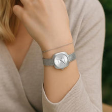 Load image into Gallery viewer, Heyssen Silver Watches for Women Dainty Ladies Small Wrist Watch with Adjustable Stainless Steel Band Casual Fashion Analog Bracelet Square Quartz Waterproof Vintage Gold Gifts for Women
