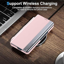Load image into Gallery viewer, for Samsung Galaxy Z Fold 7 Case with S Pen and Built-in Screen Protector, Wireless Charging Holder Kickstand Full-Body Shockproof for Samsung Z Fold 7 5g Protective Cover Shell (Pink)
