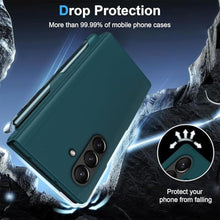Load image into Gallery viewer, for Samsung Galaxy Z Fold 7 Case with S Pen and Built-in Screen Protector, Wireless Charging Holder Kickstand Full-Body Shockproof for Samsung Z Fold 7 5g Protective Cover Shell (Green)
