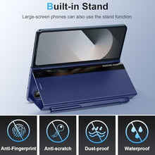 Load image into Gallery viewer, for Samsung Galaxy Z Fold 7 Case with S Pen and Built-in Screen Protector, Wireless Charging Holder Kickstand Full-Body Shockproof for Samsung Z Fold 7 5g Protective Cover Shell (Blue)
