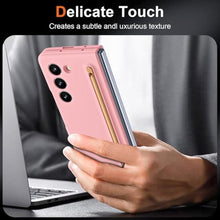Load image into Gallery viewer, for Samsung Galaxy Z Fold 7 Case with S Pen and Built-in Screen Protector, Compatible with MagSafe Wireless Charging Full-Body Shockproof Protective Cover for Samsung Z Fold 7 5g Shell (Pink)
