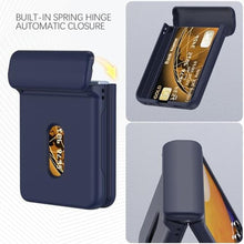 Load image into Gallery viewer, Haoseny for Samsung Galaxy Z Flip 7 Case with Wallet, Card Holder Hinge Protection Full Body Shockproof Case Phone Cover for Samsung Galaxy Z Flip 7 5G 2025 (Dark Blue)
