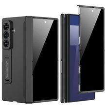 Load image into Gallery viewer, PUROOM for Samsung Galaxy Z Fold 7 Case with Privacy Screen Protector Magnetic Hinge Coverage Protective Built-in Kickstand Full Body Shockproof Phone Case (Black with Privacy Screen)
