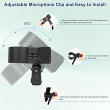 Load image into Gallery viewer, Mippko Microphone Stand Holder,21.5" Long Flexible Adjustable Magic Arm Super Crab Clamp Mic Clip 3/8"-16 to 5/8"-27 Adapter Mount,Compatible with Shure/Fifine /AT2020 /Pyle/Blue Snowball/Razer
