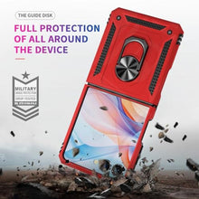 Load image into Gallery viewer, Korecase Case for Z Flip7 Phone Case Galaxy Zflip7 Phone Case with 360 Rotate Ring Kickstand Heavy Duty Protective Cover for Samsung Z Flip 7 Case Red
