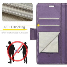 Load image into Gallery viewer, Rerzoiro for iPhone Air Case, Premium PU Leather Wallet Case Flip Cover with [RFID Blocking][Card Holder][Stand Function] Shockproof Protective for iPhone 17 Air, Purple

