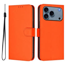 Load image into Gallery viewer, COTDINFOR Case for iPhone 17 Pro Max Case Wallet with Card Holder Leather Flip Cover Kickstand Magnetic Closure Shockproof Women Men Cover for iPhone 17 Pro Max 6.9" Orange YBM
